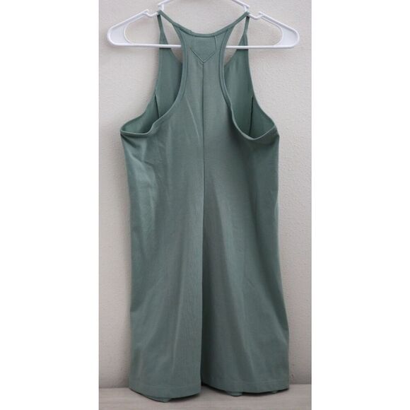 Nike Air Jordan FN5694-304 Women's Sz Medium Jade Green Slim Knit Dress - Picture 2 of 13